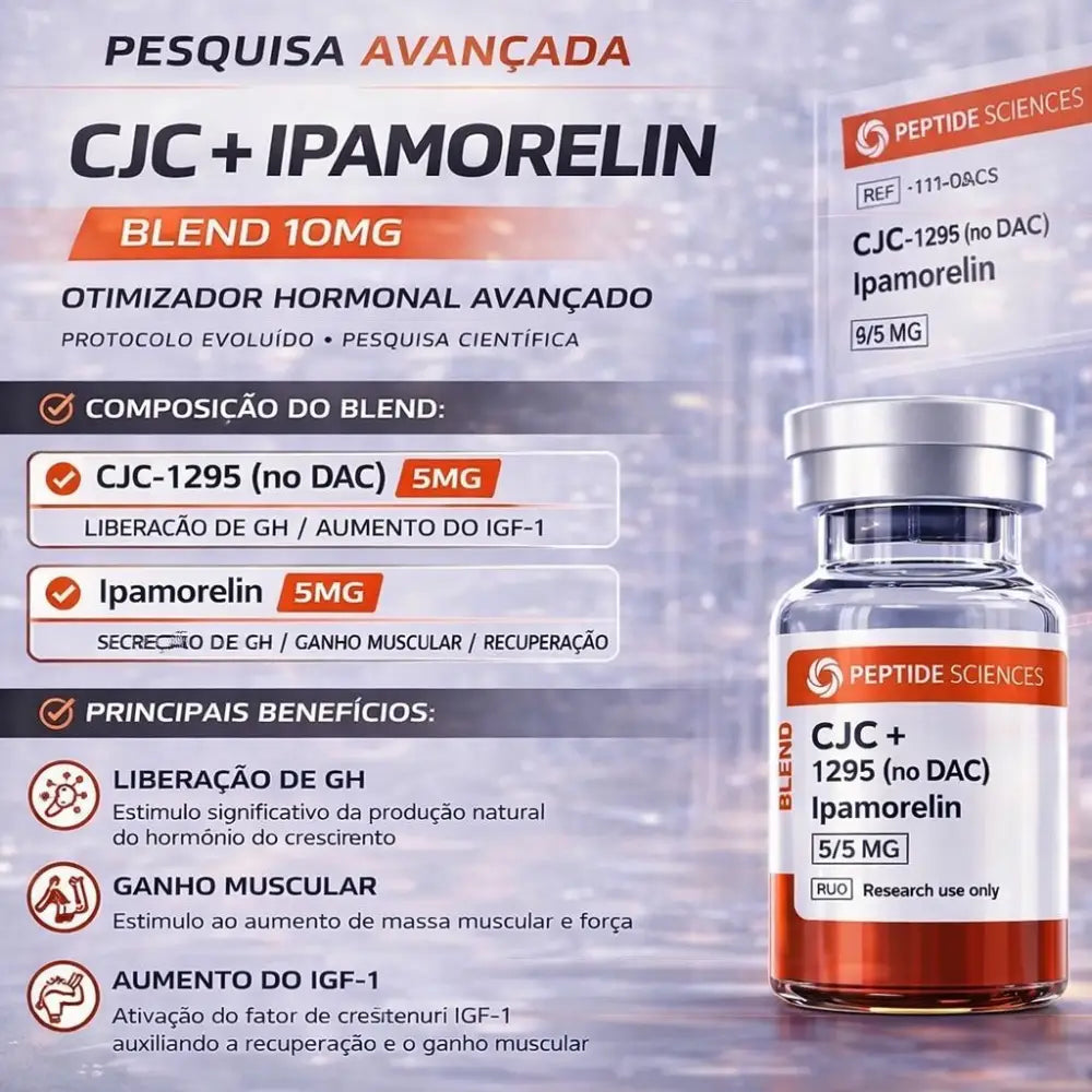 CJC-1295 (no DAC), Ipamorelin 10mg (Blend) - Peptide Sciences