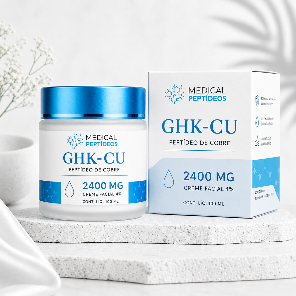 Creme GHK-Cu 4%- Medical Peptídeos