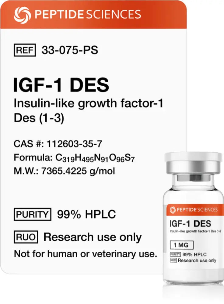 IGF-1 DES 1mg - Peptide Sciences