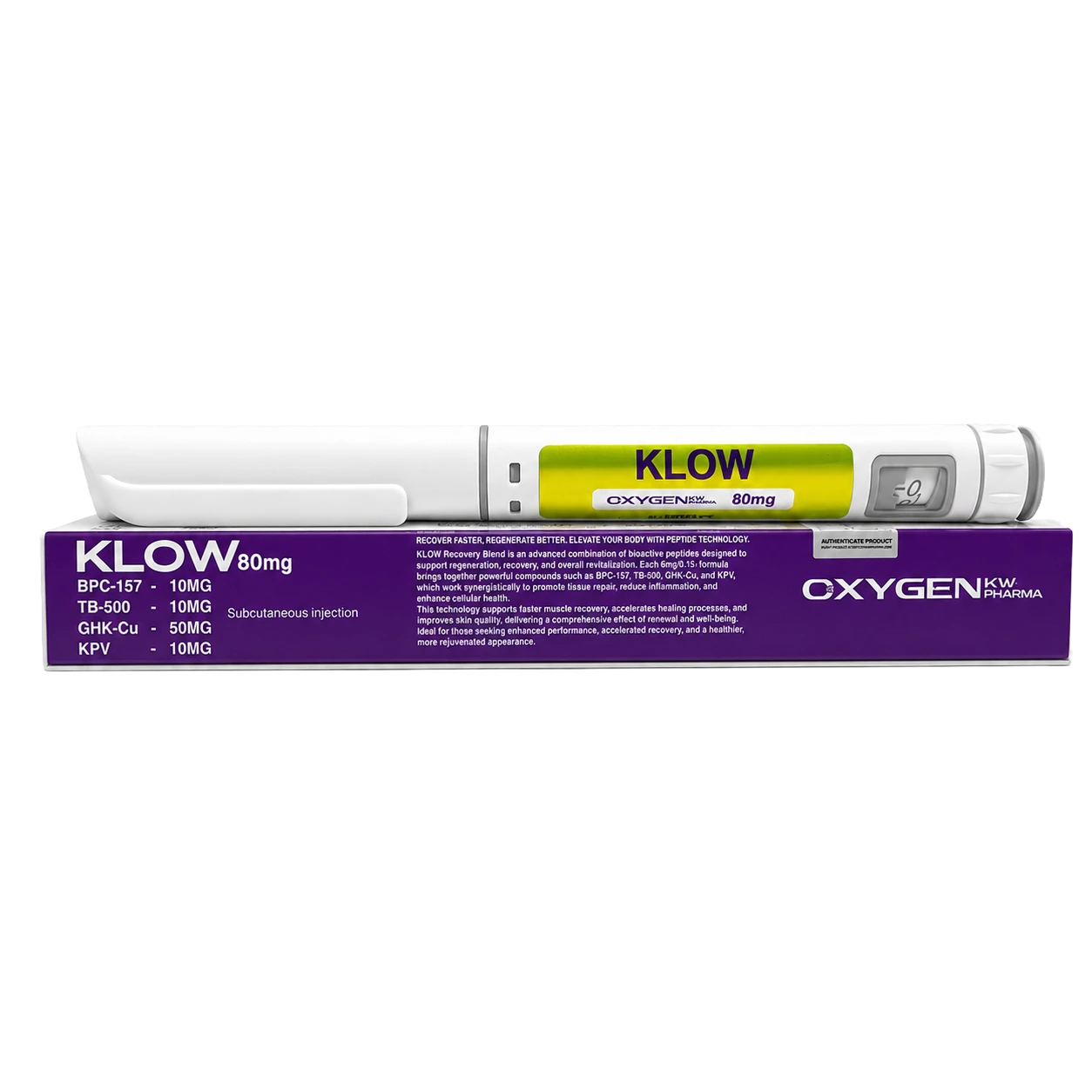 KLOW 80mg - Caneta - Oxygen Pharma