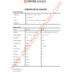 Tesamorelin + Ipamorelin 8mg (Blend) - Peptide Sciences