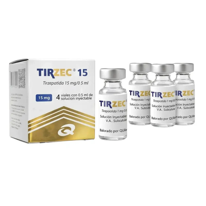 Tirzec Tirzepatide 60mg , 4 ampolas 0,5 mL - Quinfa