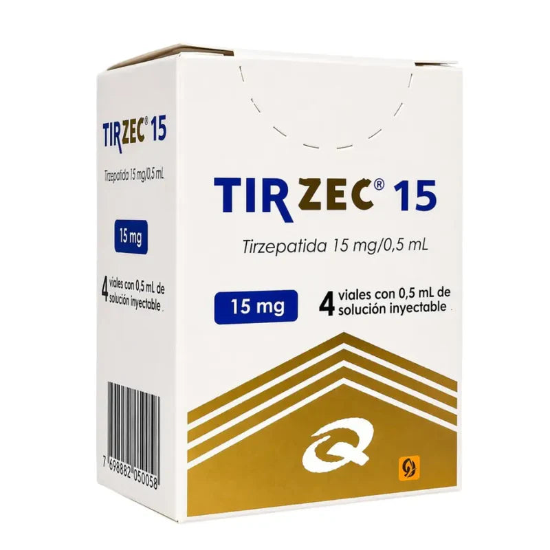 Tirzec Tirzepatide 60mg , 4 ampolas 0,5 mL - Quinfa